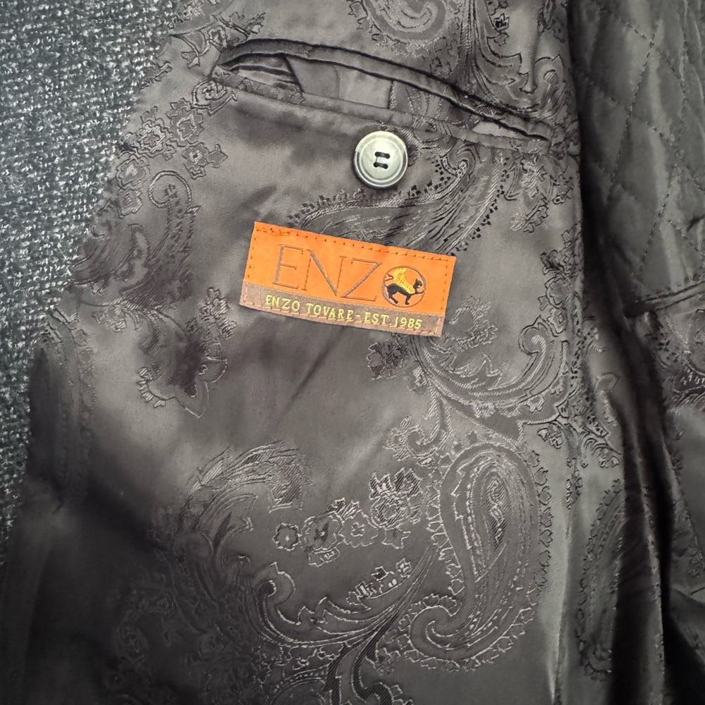Enzo wool blend coat - Picture 4 of 8